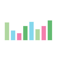 business graph cute colorful