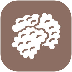 Smoke vector icon illustration of Pollution iconset.