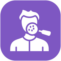 Skin Checkup vector icon illustration of Health Checkup iconset.