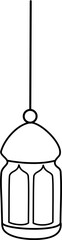 islamic lantern doodle