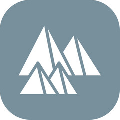 Pyramid Landscape Icon