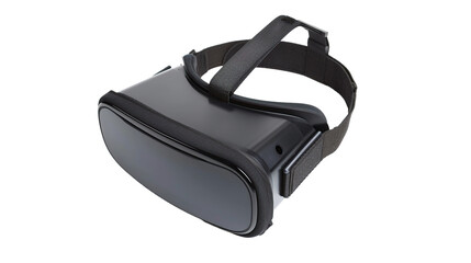 virtual reality glasses on transparent background
