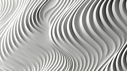 abstract Background with white waves, abstract art in this captivating collection. With a focus on white backgrounds and intricate wave patterns, designs offer a blend of simplicity and sophistication