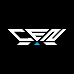 CEN letter logo vector design, CEN simple and modern logo. CEN luxurious alphabet design  