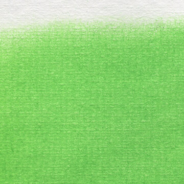 Fresh green background. Vivid green grass color. Abstract crayon texture. Pastel drawings on paper backdrop. Hand-drawn chalk pattern for print and web design.