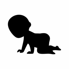 Baby silhouette