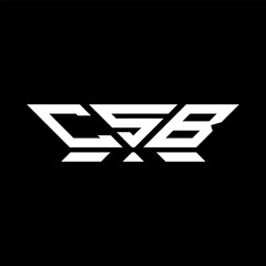 CSB letter logo vector design, CSB simple and modern logo. CSB luxurious alphabet design   - obrazy, fototapety, plakaty