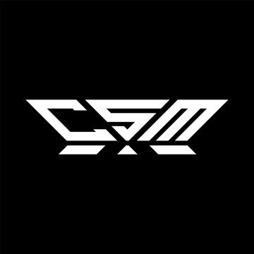 CSM letter logo vector design, CSM simple and modern logo. CSM luxurious alphabet design  
