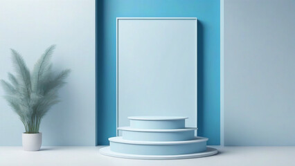 The Future of Display: Innovative Blue Podiums That Break the Mold