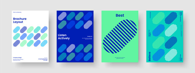 Obraz premium Geometric Poster Layout. Abstract Background Template. Isolated Banner Design. Business Presentation. Flyer. Report. Book Cover. Brochure. Brand Identity. Pamphlet. Notebook. Advertising. Magazine