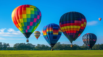 Obraz premium hot air balloon