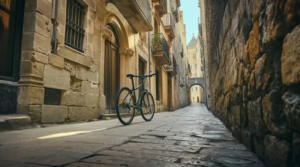 Fototapeten street in the town © anna