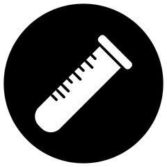 Test Tube Vector Icon Design Illustration