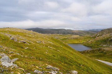 Fototapeta na wymiar paesaggi norvegesi