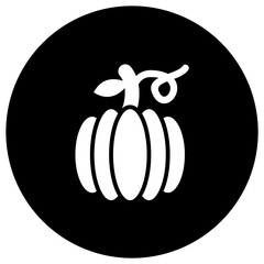 Pumpkin Vector Icon Design Illustration