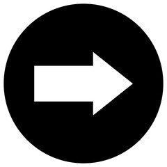 Right arrow Vector Icon Design Illustration