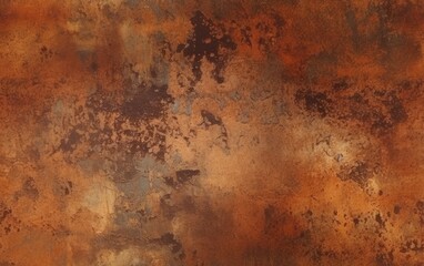 Flat Textured Rust Background Seamless Pattern