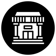 Bank Vector Icon Design Illustration