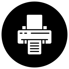 Printer Vector Icon Design Illustration
