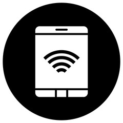 Tablet Vector Icon Design Illustration