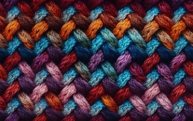 Wool Fabric Texture Seamless Pattern