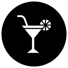 Martini Vector Icon Design Illustration