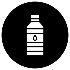 Water bottle Vector Icon Design Illustration