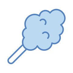 Cotton Icon vector. Stock illustration.