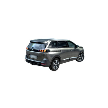 Modern Peugeot 5008 SUV, French car isolated on white, no background, png file, transparent file, close up high resolution photo