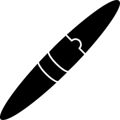 A cigar is a cigarette icon.
