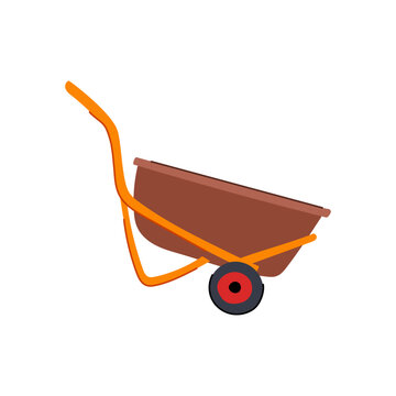 recommend clip art: equipment wheelbarrow cartoon vector illustration