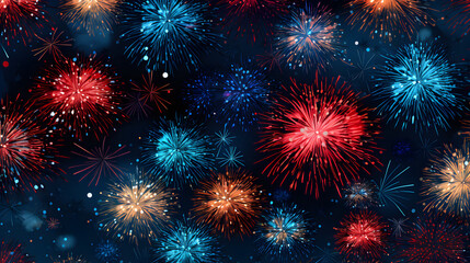 New Year's Christmas pattern fireworks Background wallpaper,,
Fireworks are lit up in the night sky