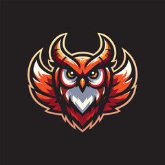owl logo esport style
