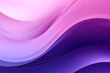 Purple wave gradient color background. Purple curve banner design. 