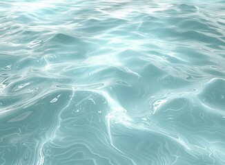 Obraz premium Calm Aquatic Texture Light Waves Flowing on a Peaceful Water Surface Background
