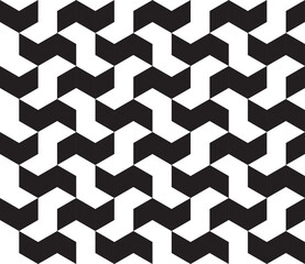 Geometric pattern seamless. Trendy design vector background for web backdrop or paper print. Tile texture.