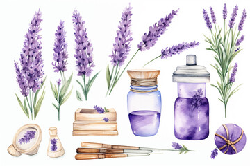 lavender oil and lavender