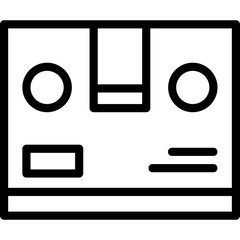 Shipping Box Icon