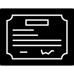 Certificate Icon