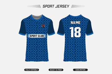 Sport Jersey Design. Sublimation Sports Jersey. EPS10