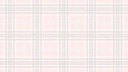 Pink and grey plaid fabric texture background