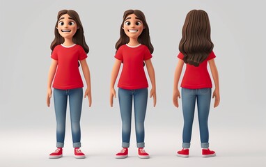 Fototapeta premium three women