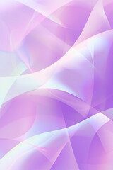 Modern Abstract Fluid Forms, Soft Pink Wavy Background