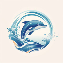 Dolphin Logo Design  