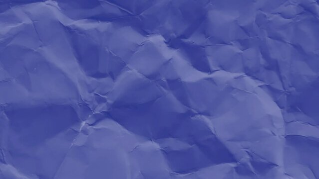 lite prapul crumpled paper background texture. Stop motion animation. Seamless looping