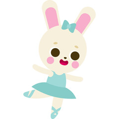 little  bunny ballerina
