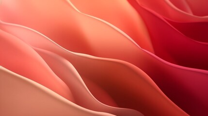 Fototapeta premium Black brown red crimson coral peach pink rose abstract Ai Generative