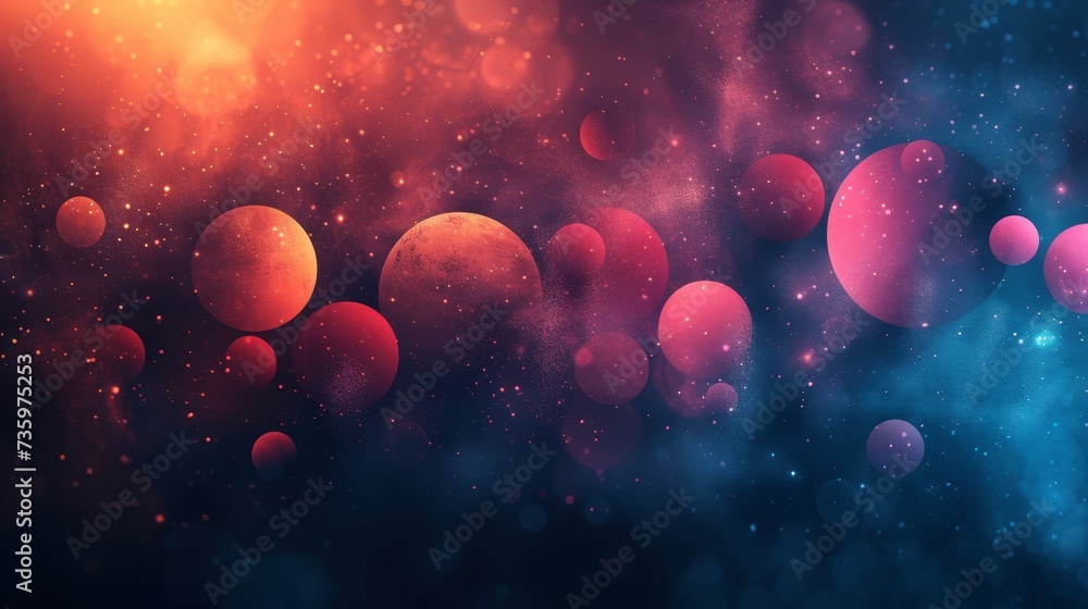 Poster gradient background for web design