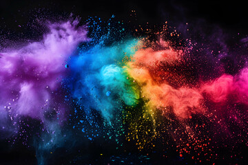 colorful background with space