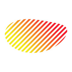 Abstract fluid shapes gradient liquid element.